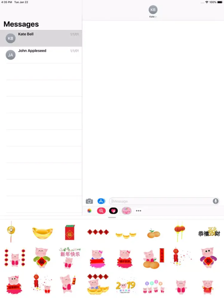 2019 Chinese New Year Pig CNY iPad  スクリーンショット