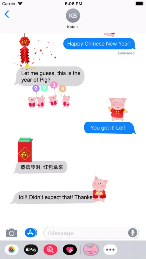 2019 Chinese New Year Pig CNY スクリーンショット