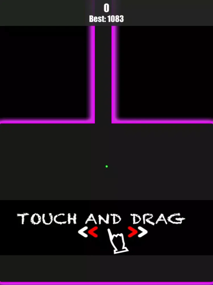 An Extreme-ly Difficult Impossible to Play Dots Games - Don't Touch Outside The Path iPad  Screenshots