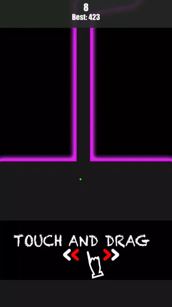 An Extreme-ly Difficult Impossible to Play Dots Games - Don't Touch Outside The Path Screenshots