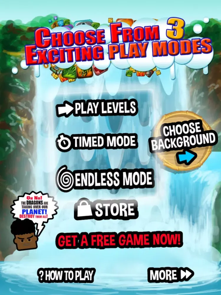 Almighty Dragons Flying High Skies Quest Puzzle Game iPad  स्क्रीनशॉट