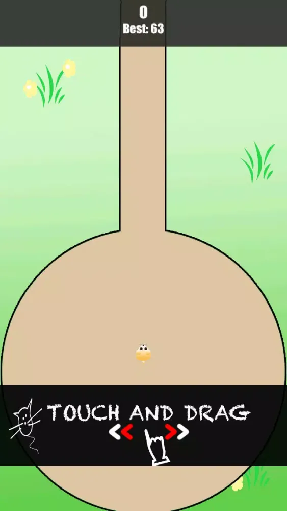 Active Hamster Running In Line - Stay On The Path Game スクリーンショット