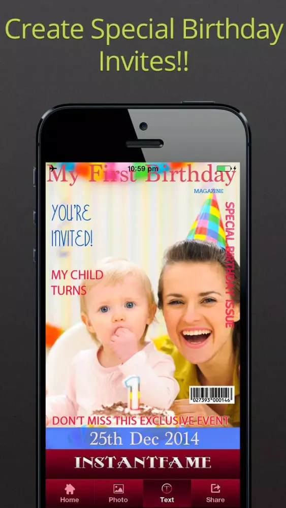 InstantFame -- Fake Magazines Cover Photo-Booth Apps سکرین شاٹس