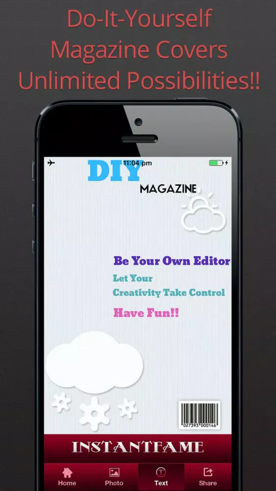 InstantFame -- Fake Magazines Cover Photo-Booth Apps سکرین شاٹس