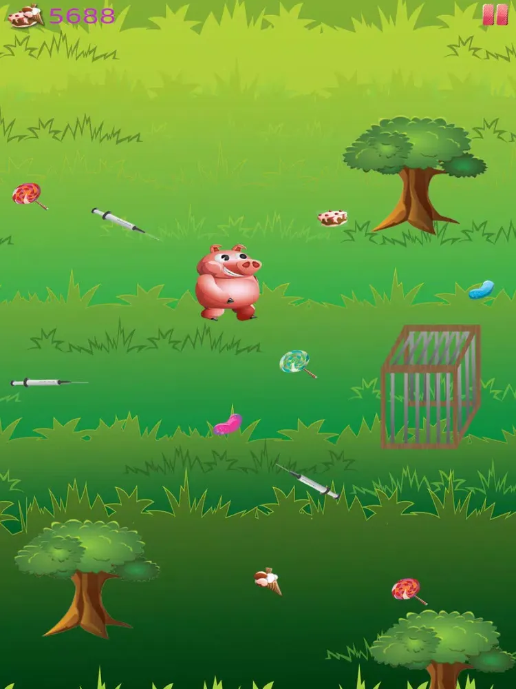 Hungry Panda and Animal Friends Run - How many Lollipop and Jellybeans can you find on the way? iPad  Ekran Görüntüleri