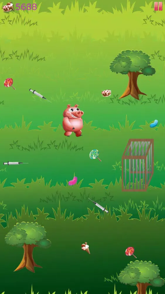 Hungry Panda and Animal Friends Run - How many Lollipop and Jellybeans can you find on the way? Ekran Görüntüleri
