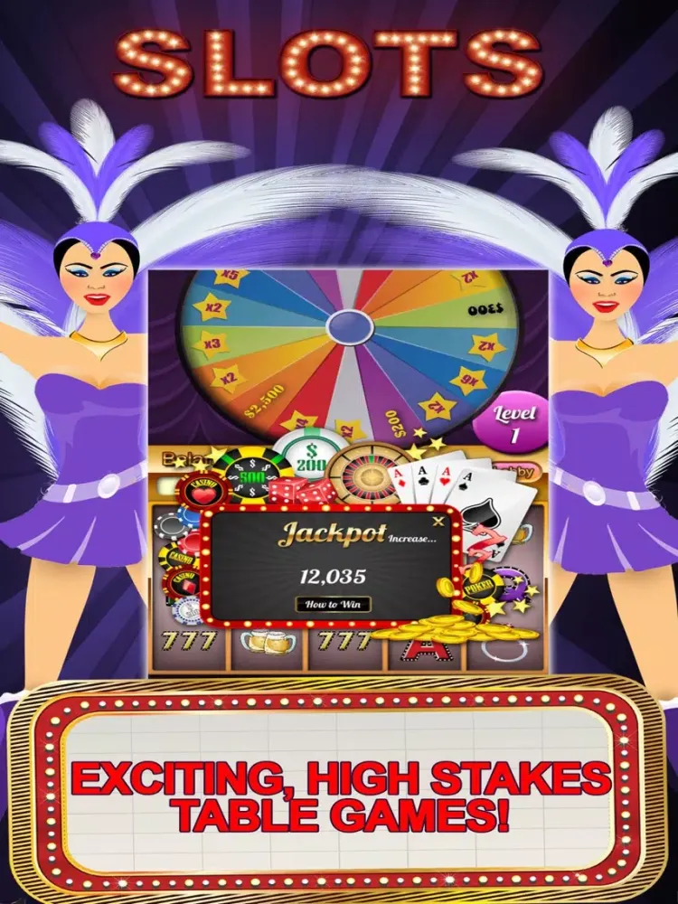Ảnh chụp màn hình của Royal Flush Video Poker & Slots Machines Game iPad 