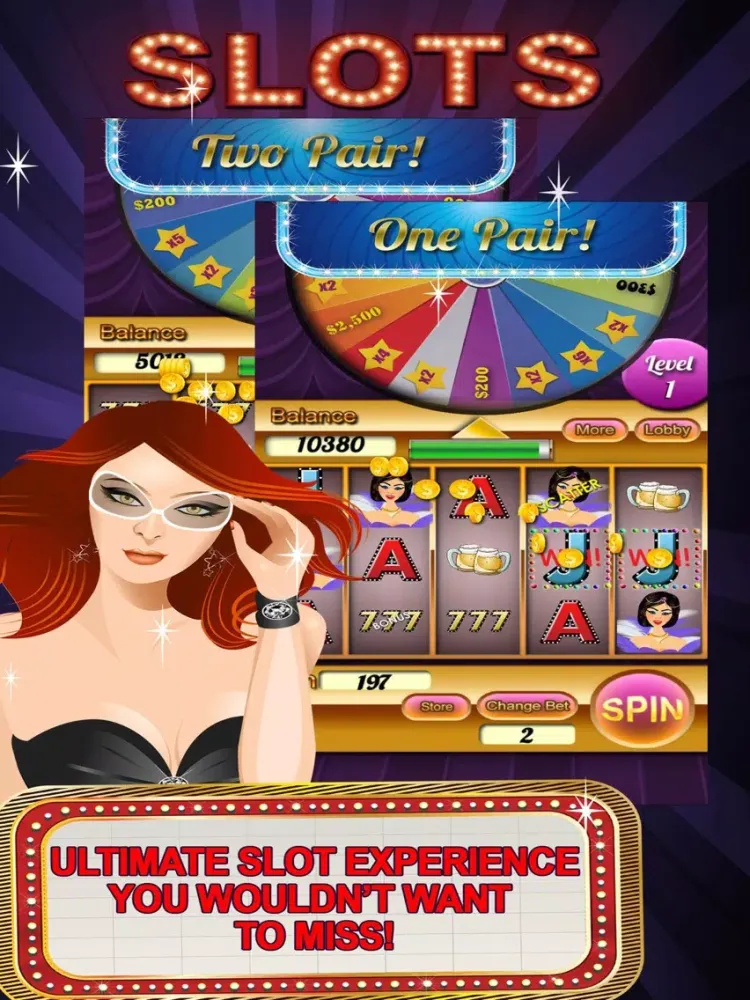 Ảnh chụp màn hình của Royal Flush Video Poker & Slots Machines Game iPad 