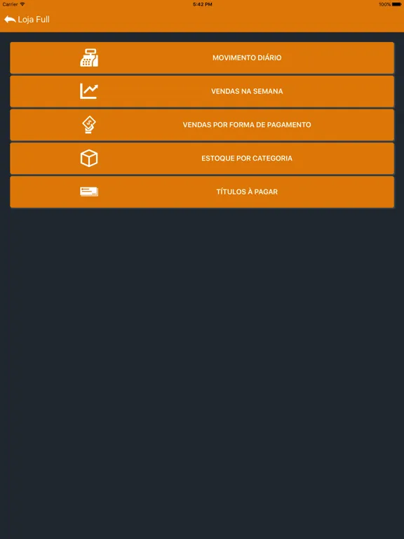 Loja Full iPad  Screenshots