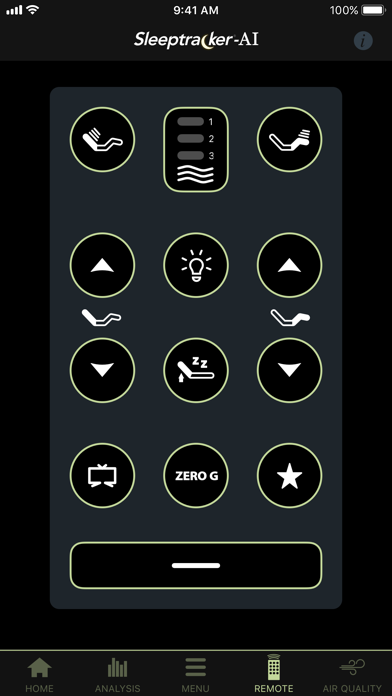 Tangkapan layar Tempur-Pedic® Sleeptracker-AI®