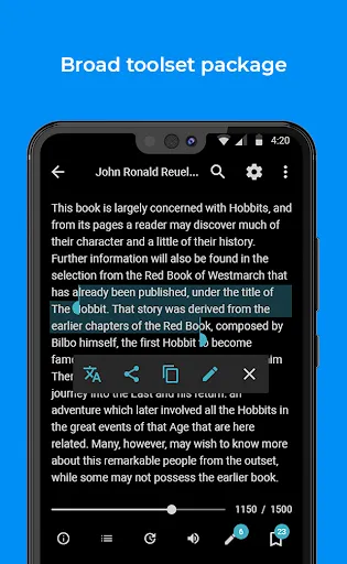 Скриншоты FullReader – e-book reader