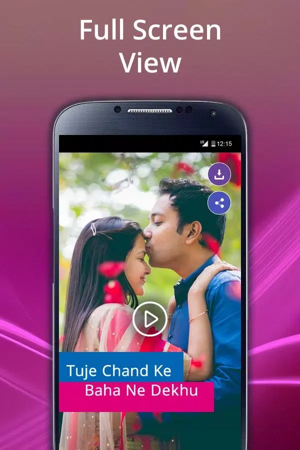 Full Screen Video Status应用截图