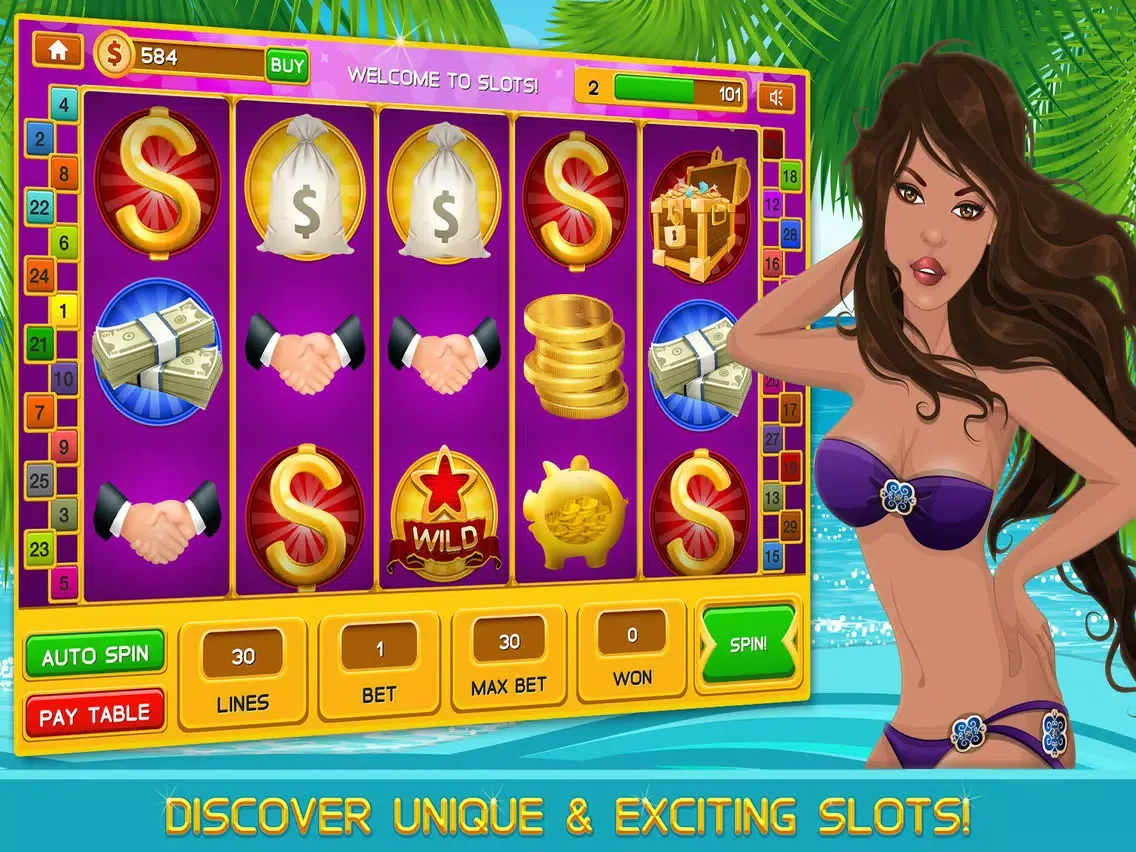 Caribbean Vacation Casino Slots FREE - The Big Bonus Vegas Slot Machine Game iPad  Ekran Görüntüleri