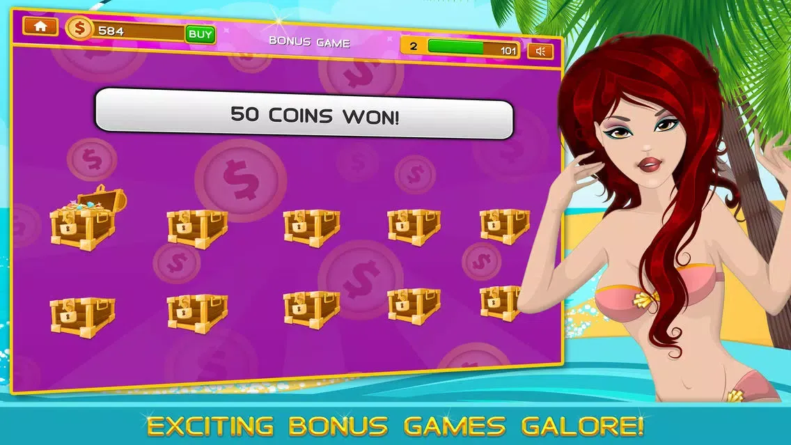Caribbean Vacation Casino Slots FREE - The Big Bonus Vegas Slot Machine Game Ekran Görüntüleri