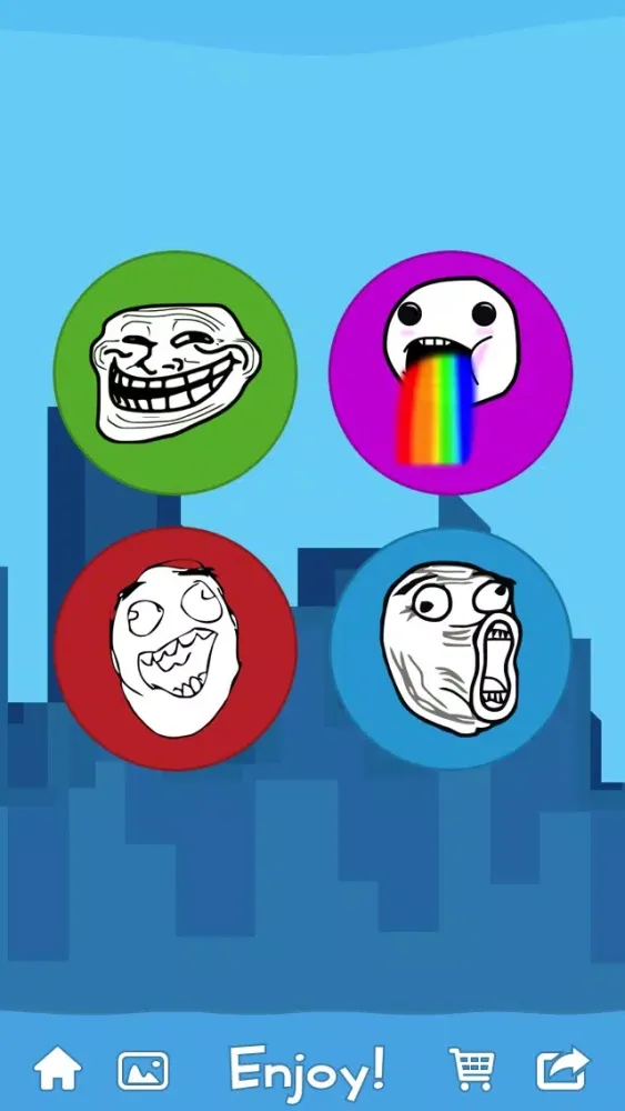 Funny Meme Simon Says Game - Copycat Brain Building Fun with Hilarious Sound, Internet Memes & Troll Faces Screenshots