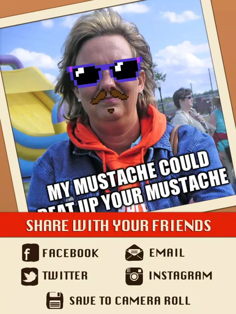 Pixel Photo Booth - Funny Picture Editing iPad 应用截图