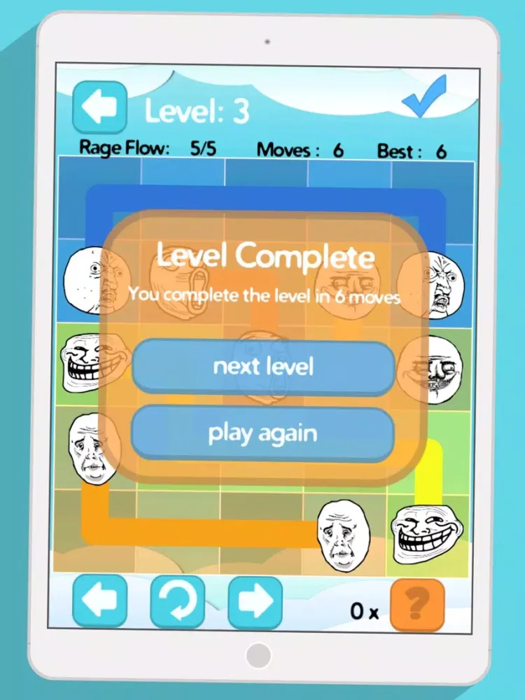 Trollface Funny Link Connect Game FREE - LOL Troll Face Fun iPad 應用截圖