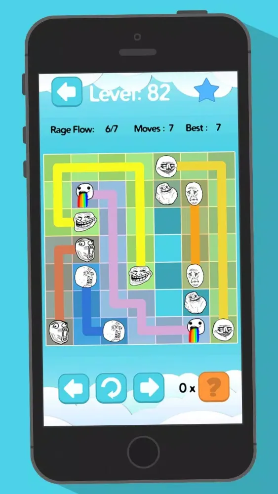 Trollface Funny Link Connect Game FREE - LOL Troll Face Fun應用截圖