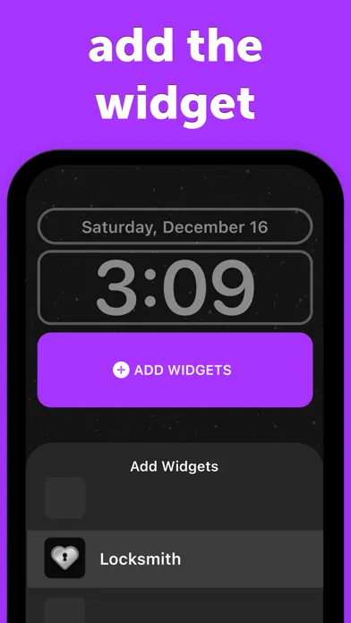 locksmith widget - by sendit Ekran Görüntüleri
