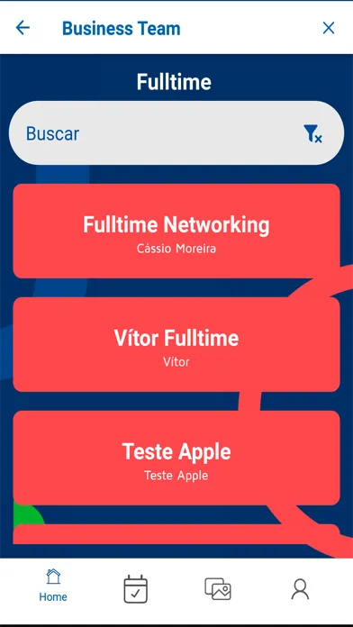 Fulltime Networking スクリーンショット