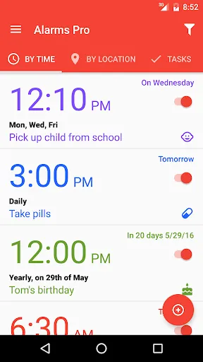 Alarms Pro Screenshots