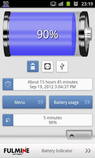 Battery Indicator Screenshots