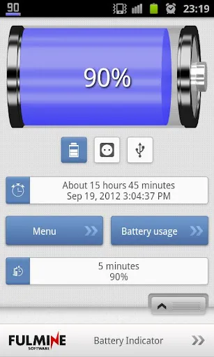 تصاویر Battery Indicator