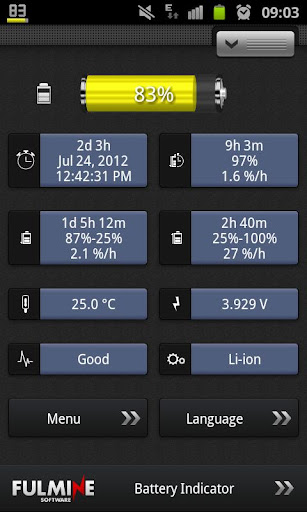 Battery Indicator Screenshots