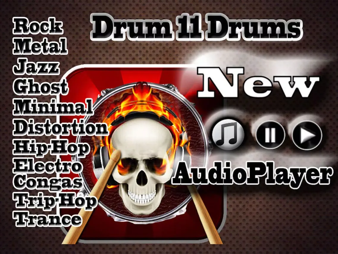 Скриншоты Drums (11 Drum Sets) iPad 