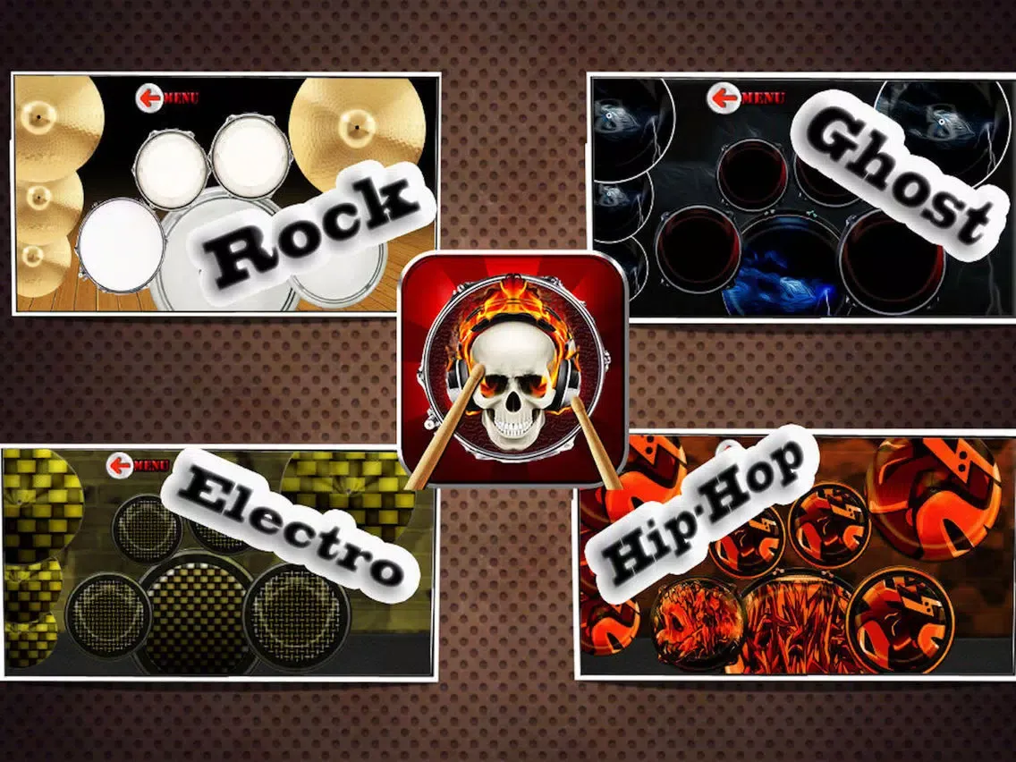 Скриншоты Drums (11 Drum Sets) iPad 