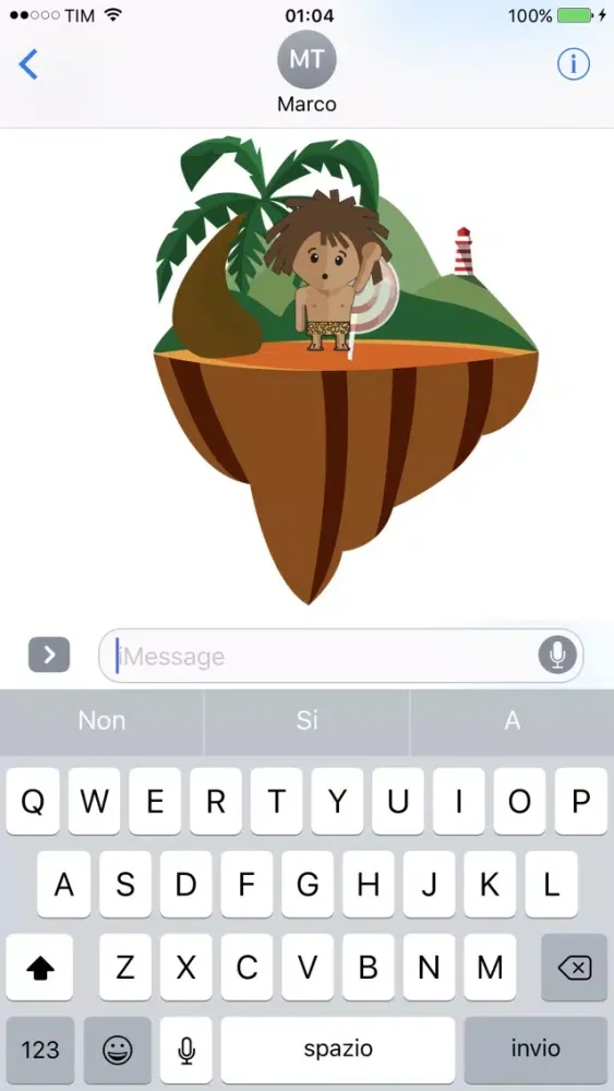 Screenshot di Mike Animated Stickers for iMessage