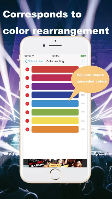 Screenshot di Color Blade