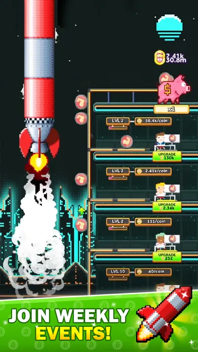 Bitcoin Miner: Idle Tycoon應用截圖