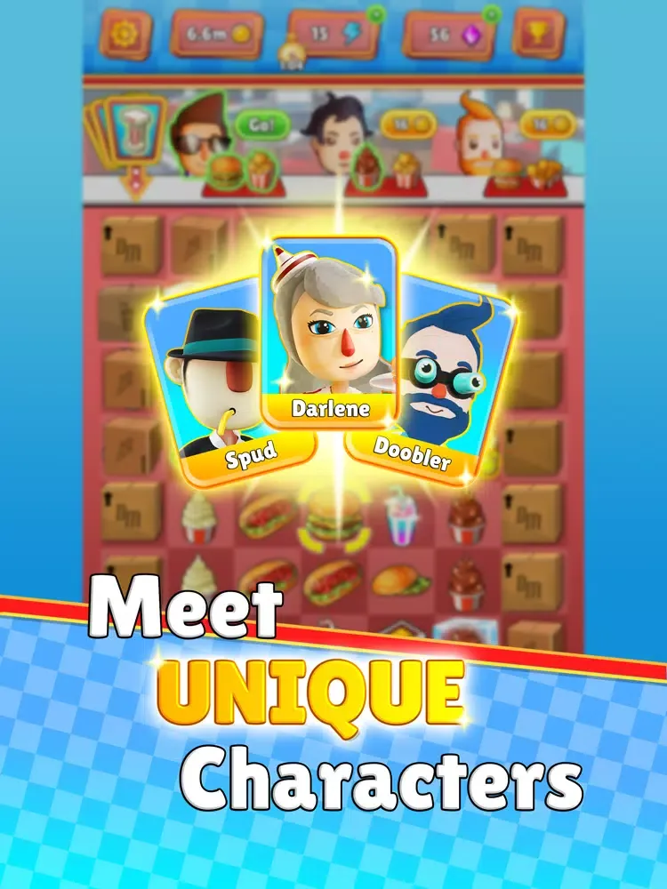 Diner Merge - Cooking Game iPad  स्क्रीनशॉट