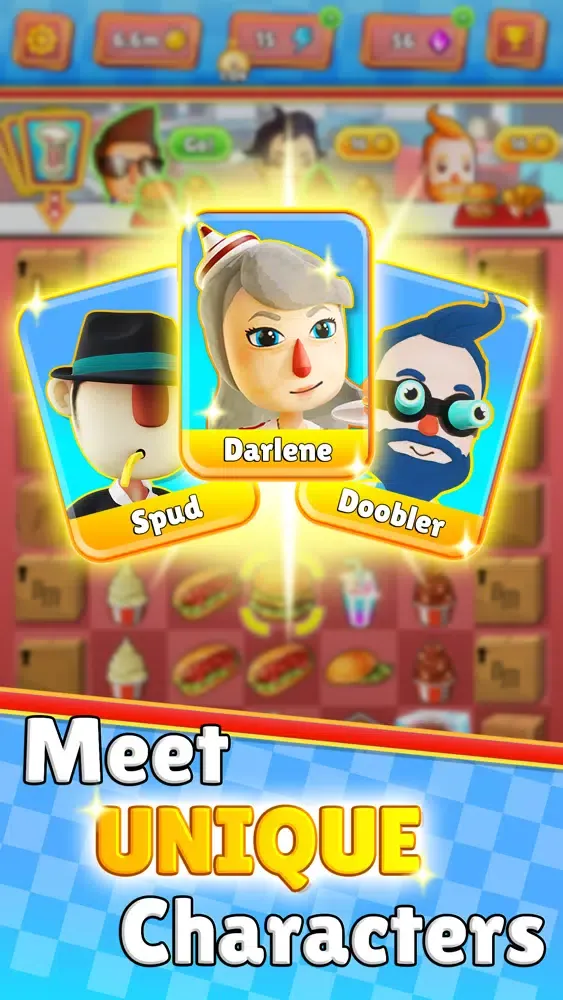 Diner Merge - Cooking Game स्क्रीनशॉट