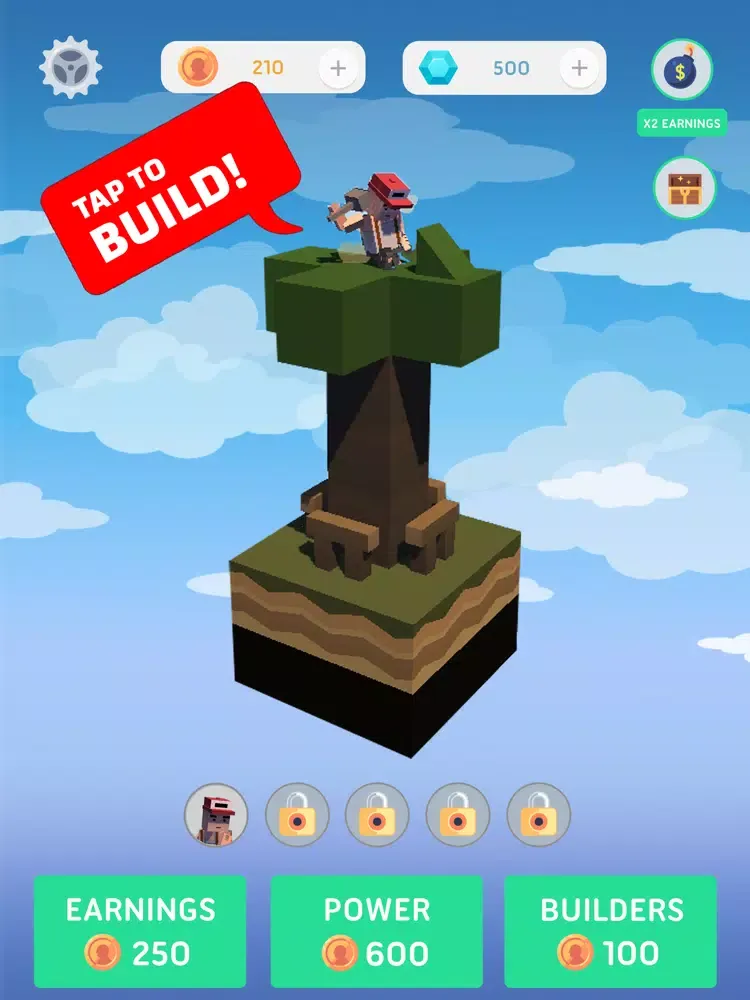 Idle Builders - Clicker Tycoon iPad  سکرین شاٹس