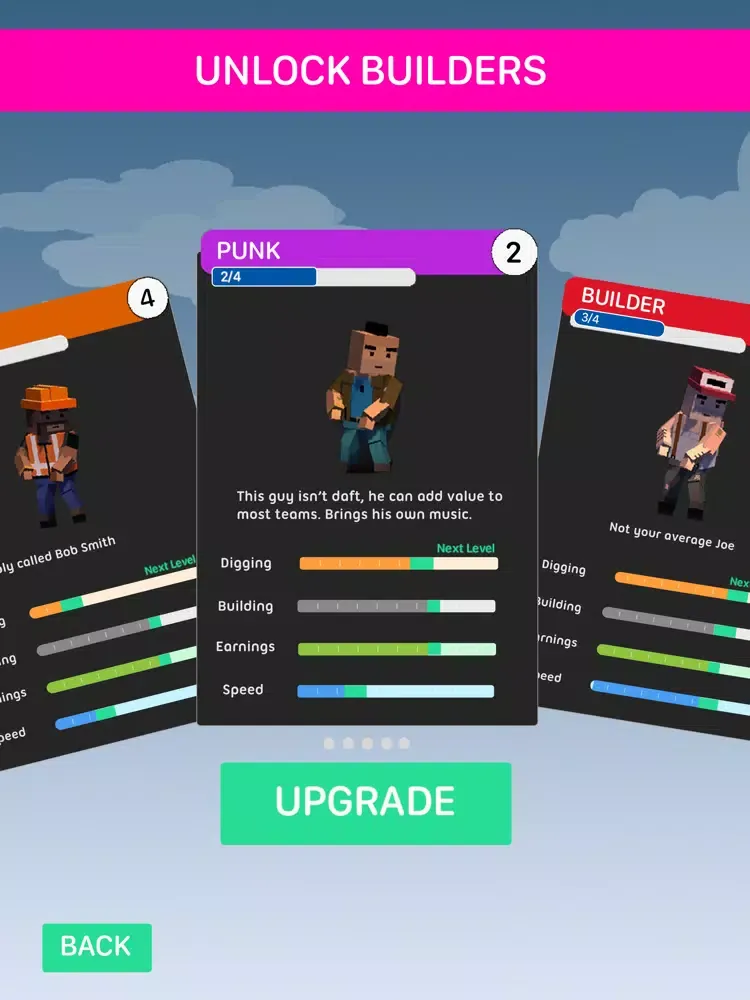 Idle Builders - Clicker Tycoon iPad  سکرین شاٹس