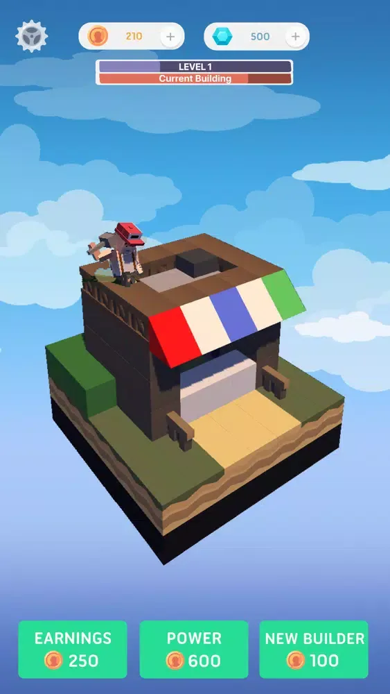 Idle Builders - Clicker Tycoon سکرین شاٹس