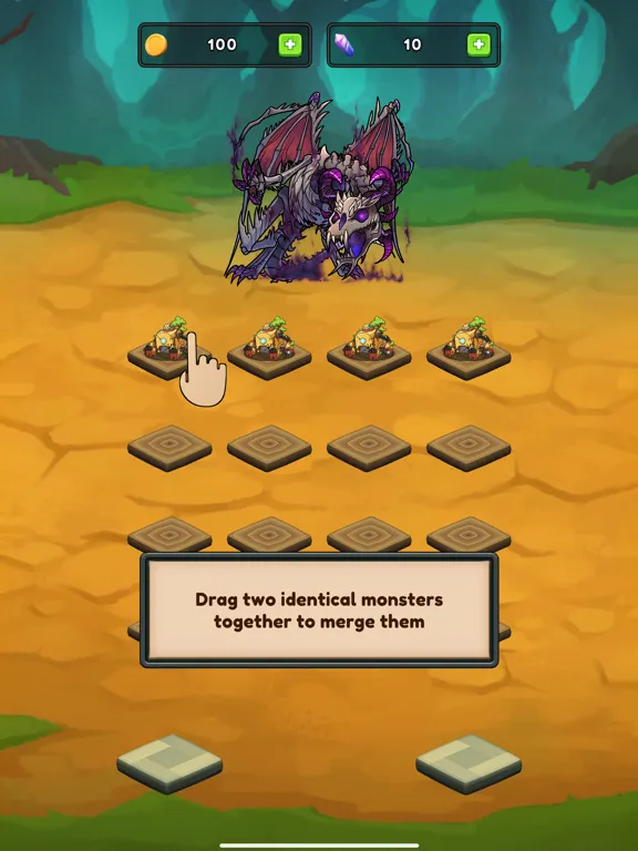 Merge Monsters: Idle RPG iPad  स्क्रीनशॉट