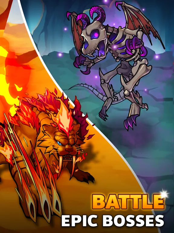 Merge Monsters: Idle RPG iPad  स्क्रीनशॉट