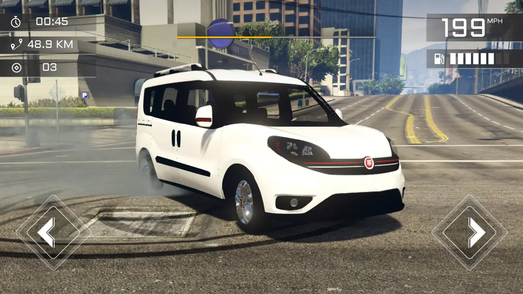 Zrzuty ekranu Fiat Doblo Driving Simulator