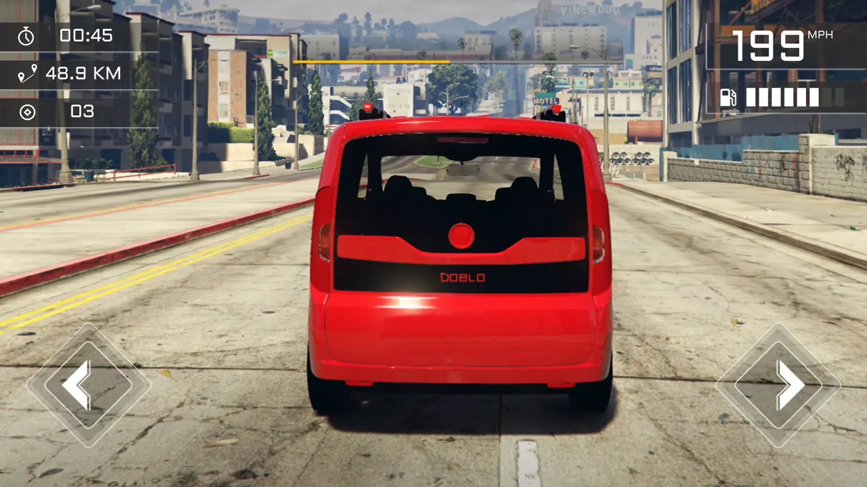 Zrzuty ekranu Fiat Doblo Driving Simulator