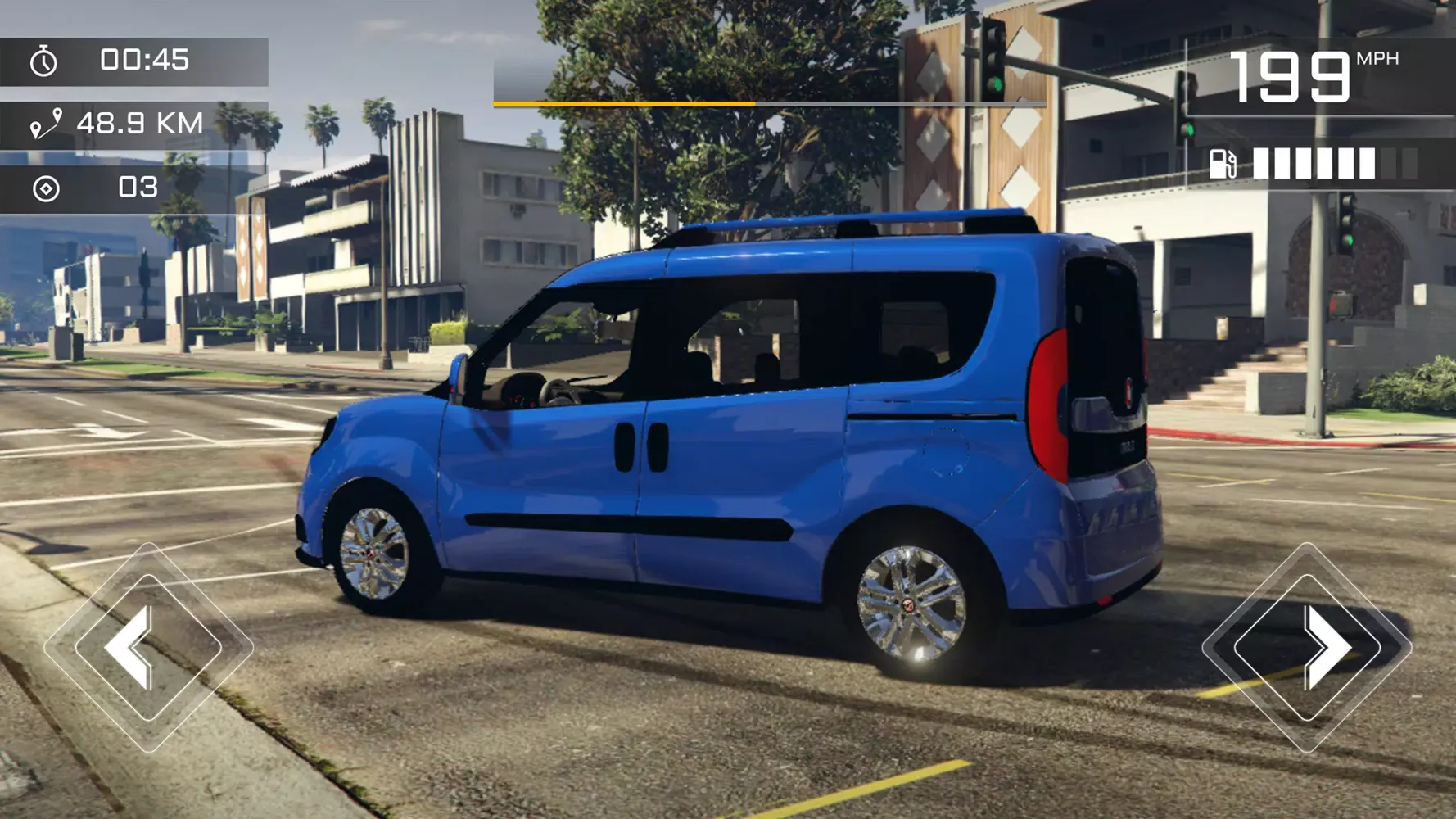 Zrzuty ekranu Fiat Doblo Driving Simulator