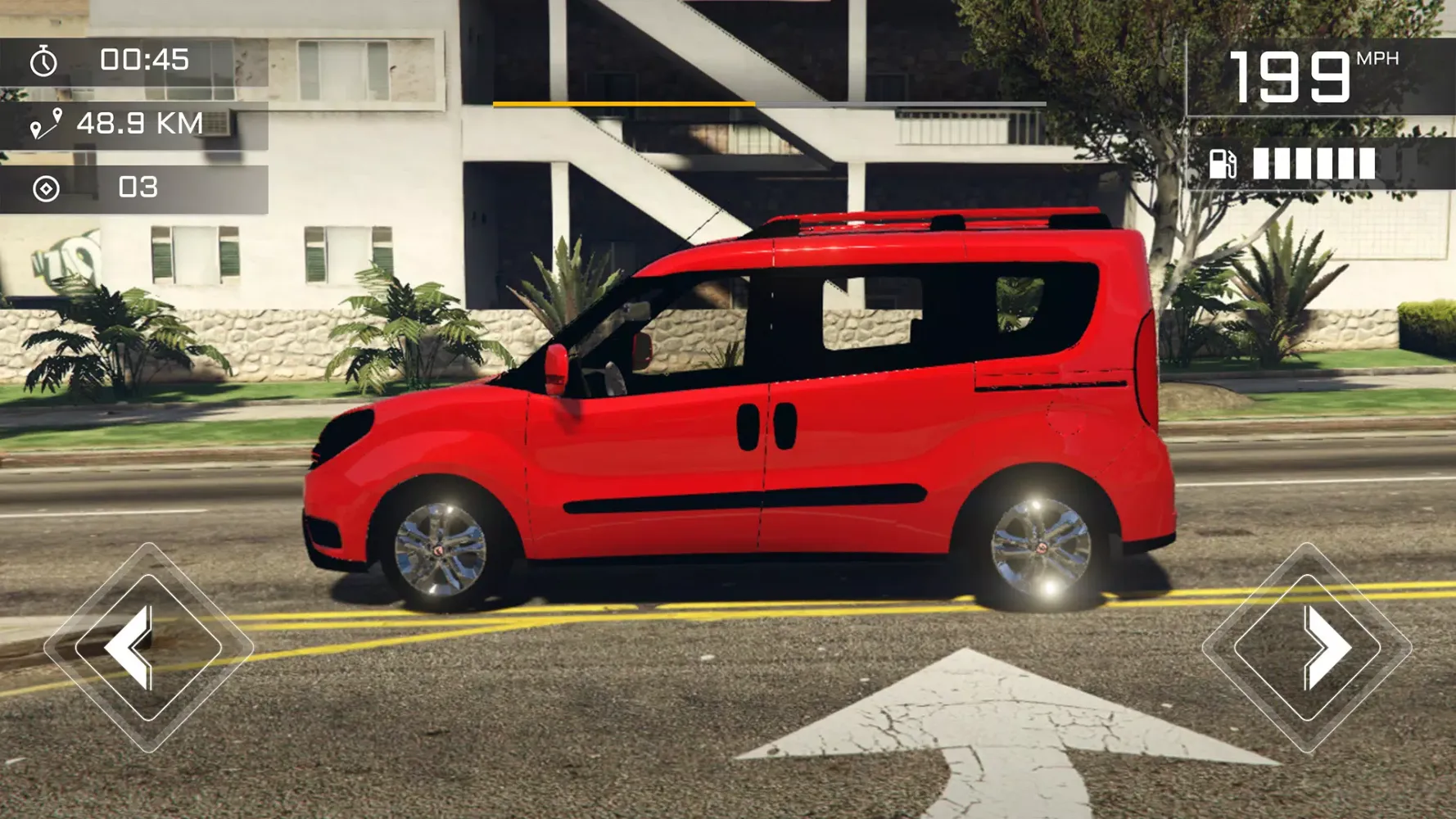 Zrzuty ekranu Fiat Doblo Driving Simulator