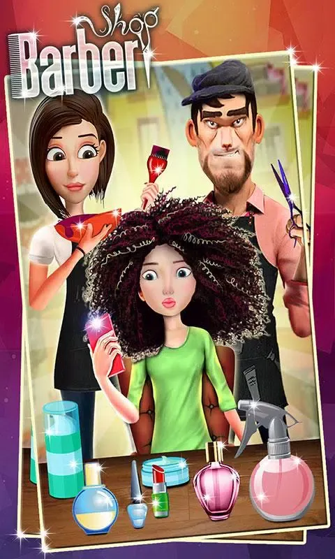 Barber Shop Hair Salon Games Screenshots
