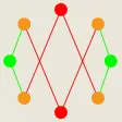 Tangled Dots - don't cross the line