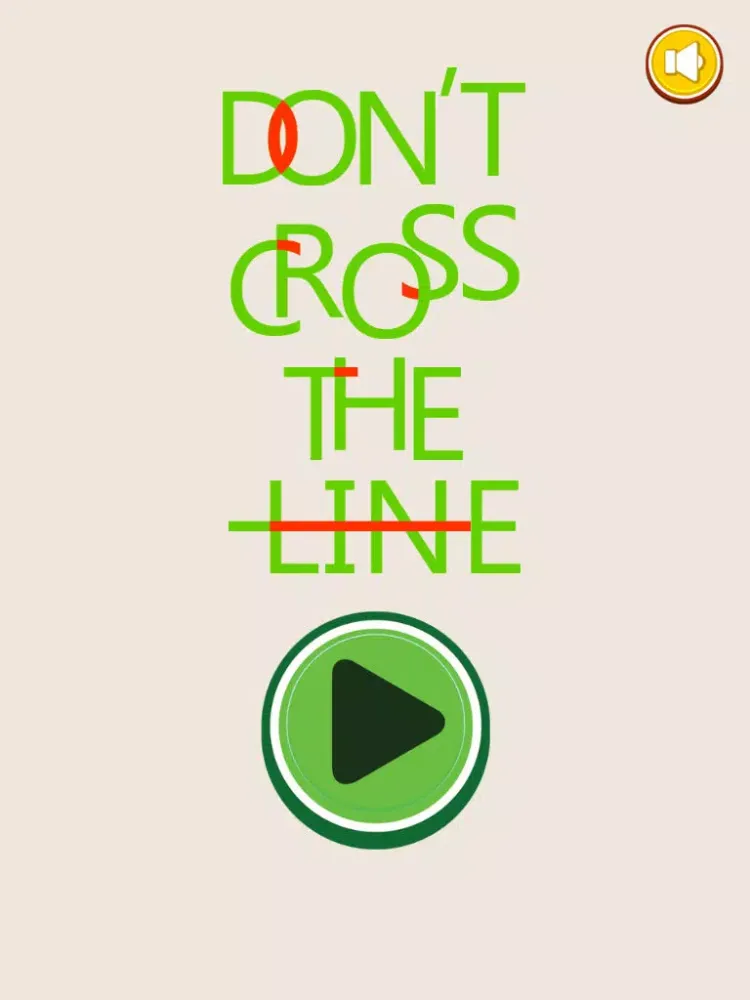 Tangled Dots - don't cross the line iPad  스크린샷