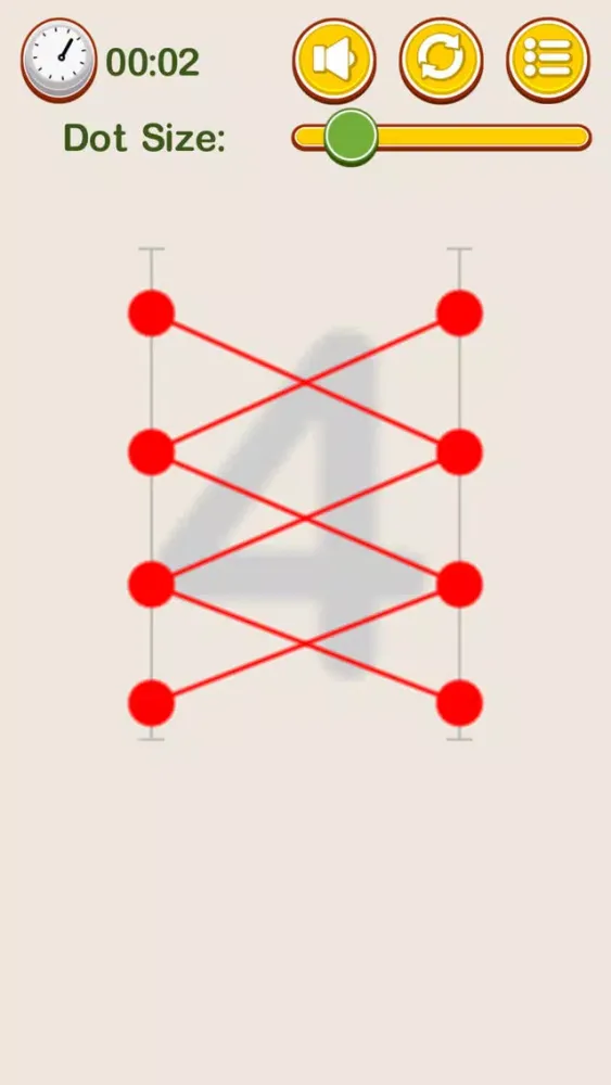 Tangled Dots - don't cross the line 스크린샷