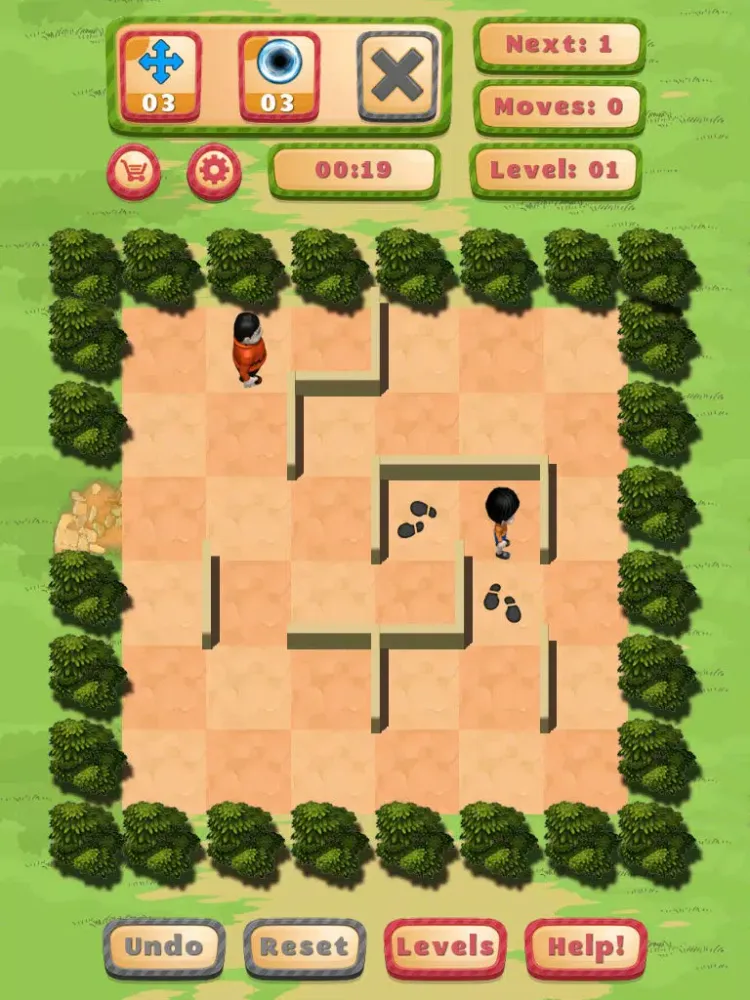 Capturas de tela do Friend Maze iPad 