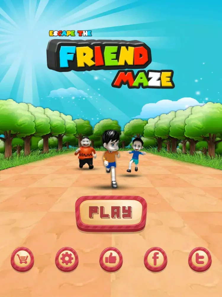 Capturas de tela do Friend Maze iPad 